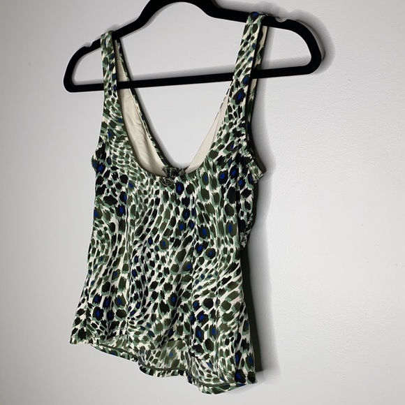 Jantzen Swimsuit Top Safari Women’s Size Small-ish - Picture 7 of 9